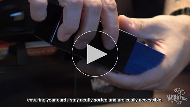 MTG マナ第5弾 アンヒンジド デッキプロテクター 山 dwos6rj Amazon.com: Monster Protectors Magnetic Five Deck Box - Red