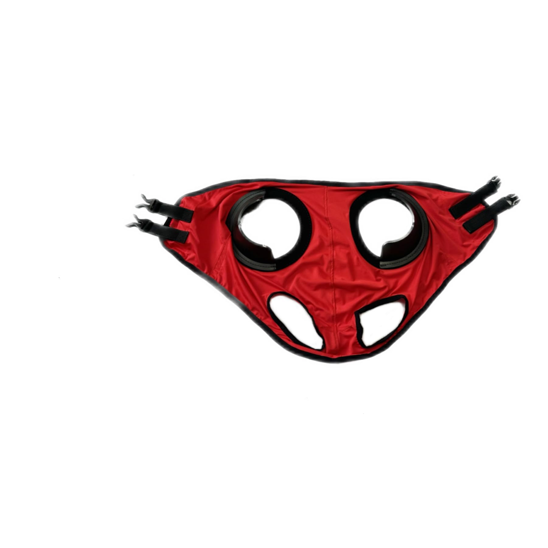 Adjustable Horse Blinder - Focus Aid for Racing & Training, Comfort Fit, Equestrian Eye mask?3 Color Options (RED, Large)