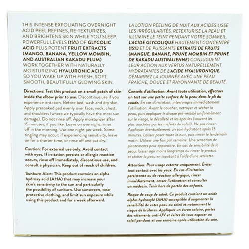 Goop Glow 15 Percent Glycolic Acid Fruit Overnight Glow Peel Light thumb #4