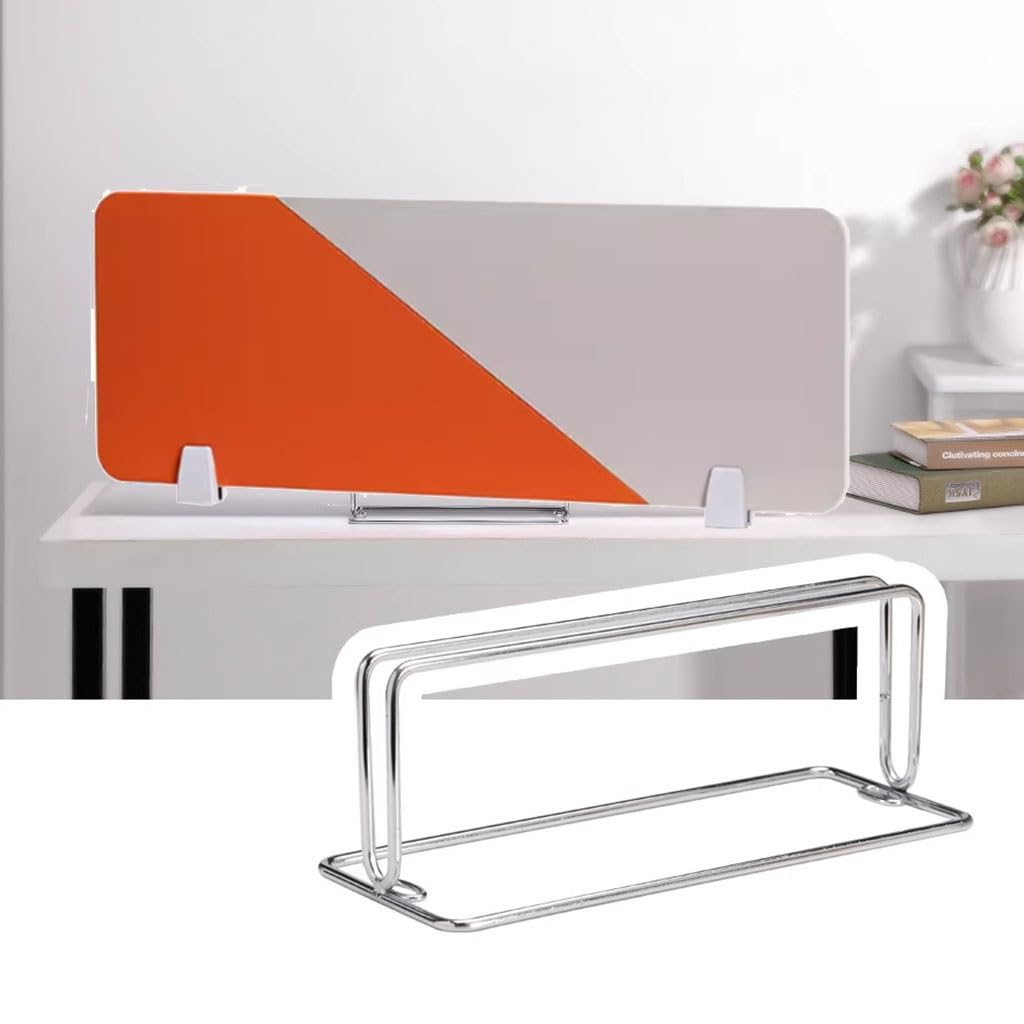 Sichtschutzwand für den Schreibtisch, Raumteiler für Bürotische, geräuschdämpfende Trennwand, Spuckschutz, Trennwand für Arbeitsbereiche, 30 x 120 x 0,5 cm, Farbe A, ideal für Zuhause und Bü