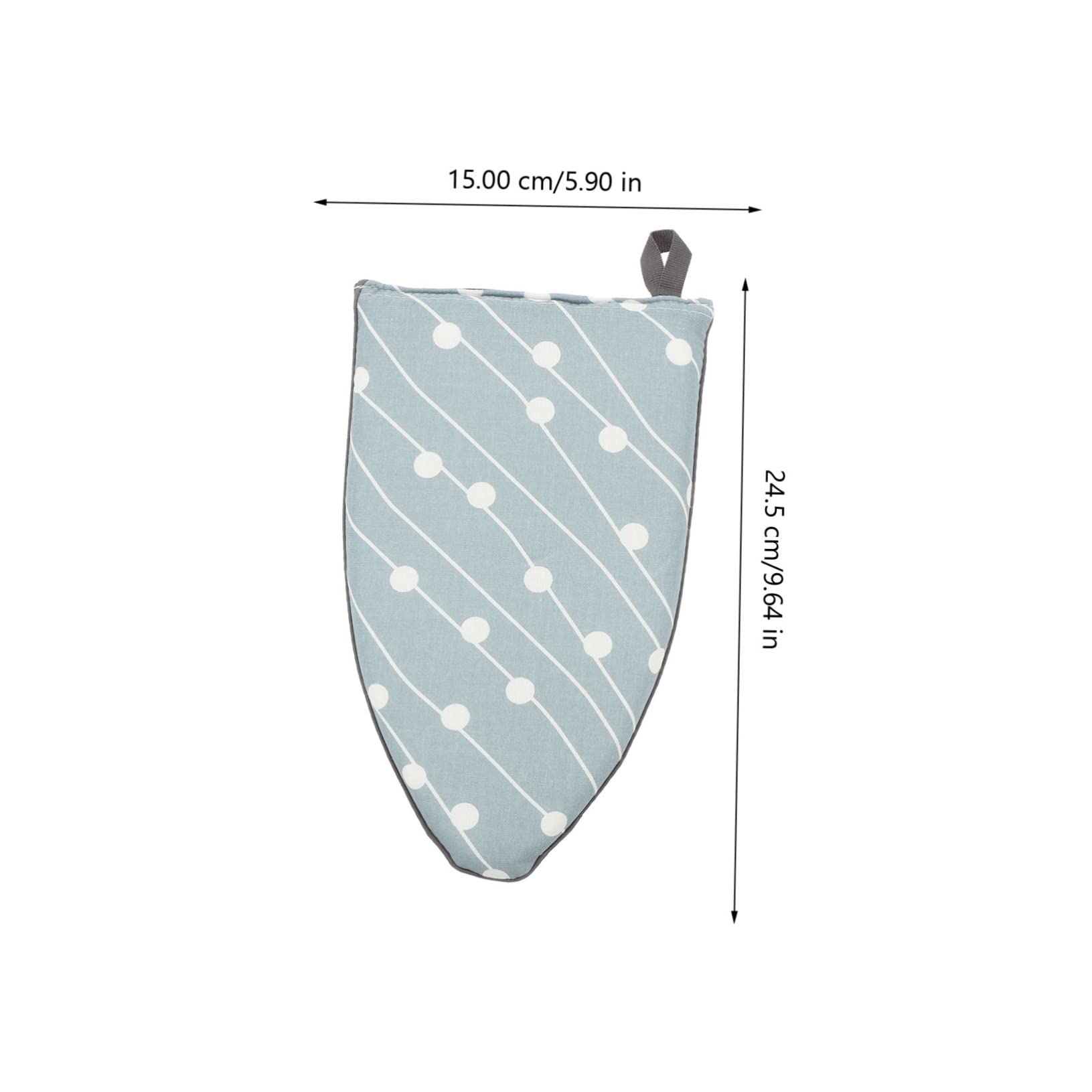 Cabilock Practical Ironing Mat Gloves Handheld Garment Accessory Non-Slip Ironing Mitts Heatproof for Home Use