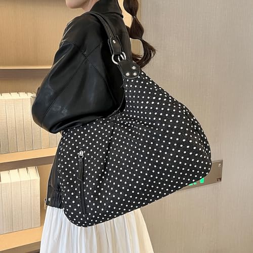 Bolso Tote de Lunares Estilo Y2K para Mujer miniatura 2