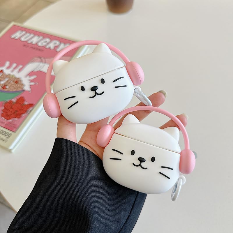 AirPods Pro2 ※白猫 Amazon | 対応AirPods Pro用の ケース 第2世代 白猫 白ネコねこ