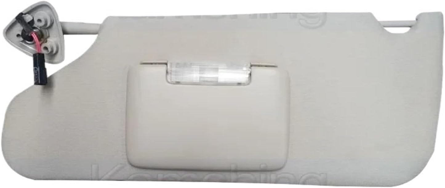 for Chrysler 300C 2005-2007 Sun Shield Overhead Console Interior Sunvisor with Mirror Light Visor Assembly with Mirror