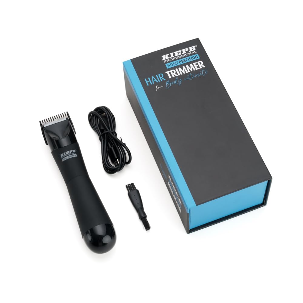 Kiepe Professional 6220 Hair & Beard Trimmer – Per corpo İntim, potente motore magnetico, lunga durata della batteria, versatile