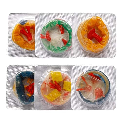 SHOPERIYA 7 inch Transparent And Thinner Dotted Luxury Strong Time Delay Condom For Men-image-2