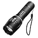 Kllarmant LED Tactical Flashlight, Adjustable Focus, Outdoor Water Resistant, Portable Handheld Torch, Super Bright with 5 Light Modes for Camping, Hiking, Hunting, Fishing and Emergency