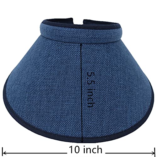 Sombrero visera clip verano mujer protección UV miniatura 5
