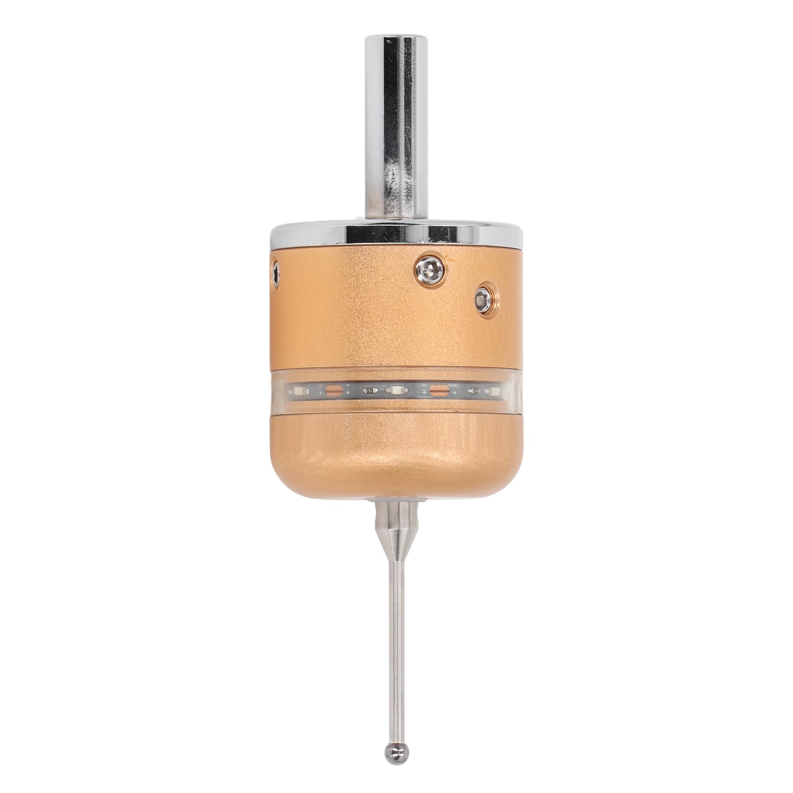 Haofy Sonde de Recherche de Bord 3D, Localisateur de Bord de Haute Précision, équipement CNC, 3 Mesures de Coordonnées pour les Machinistes de Tours CNC, Acier au Tungstène (rouge)