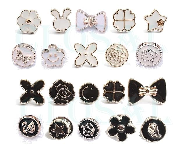 Pearl Brooch Pins for Women, No Sew Button Pins for Shirts, Jeans, Clothes, Bags & Hats, Instant Safety Pins for Women's Fashion, Decoration Accessories for Coat, Dress, Sweater-image-48