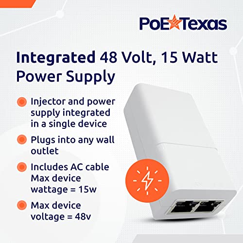 Adaptador PoE Pasivo de una Puerto para Raspberry Pi y Redes Ethernet - PoE Texas miniatura 7