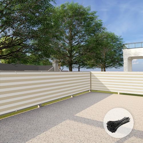 Patio 3' x 25' Balcony Privacy Screen Apartment Railing Covers