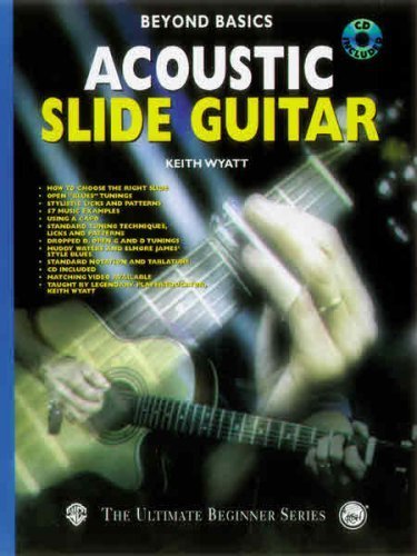 Beyond Basics: Acoustic Slide Guitar (Book & CD) (Ultimate Beginner Series) by Wyatt, Keith (1997) Sheet music      Sheet music