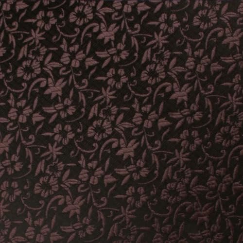 Image of OTAA Floral Necktie Casual Ties for Men - Perfect Neck Tie for Groomsmen Wedding Ties or Formal Occasions