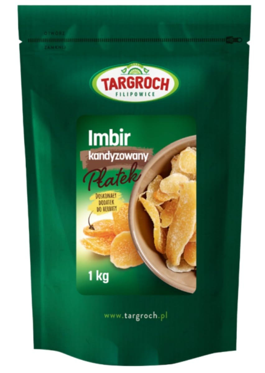 Pétalos de jengibre confitado 1000g - Targroch