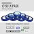 Lichamp 10-Piece Blue Painters Tape 1 inch, Blue Masking Tape Bulk Multi Pack, 1 inch x 55 Yards x 10 Rolls (550 Total Yards)
