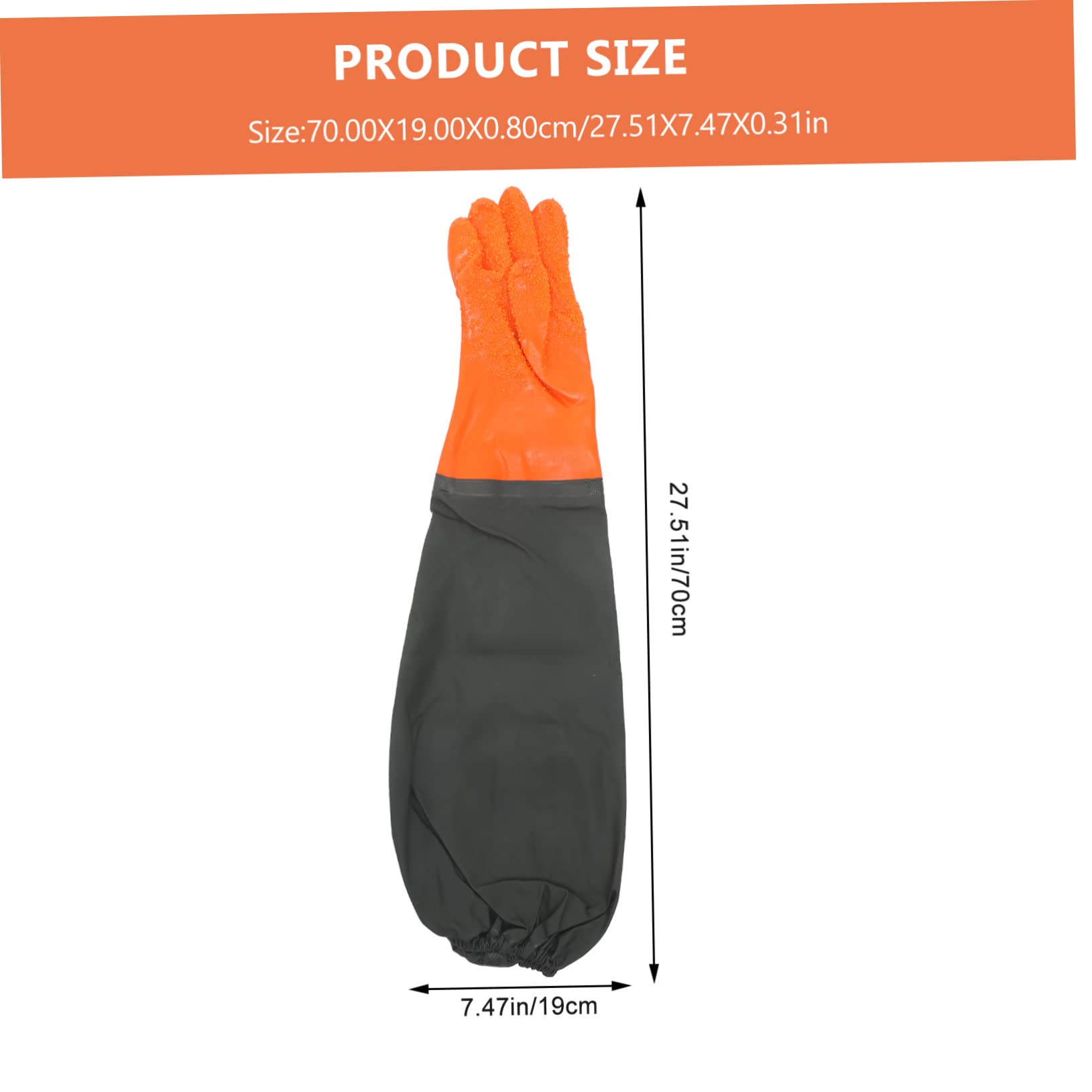 Operitacx 4 Guantes de Jardinería Impermeables de Uso Diario Guantes de Plantación Multifuncionales para Actividades y Acuarios