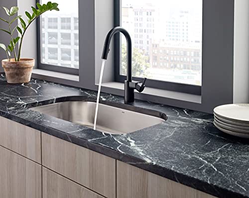 Moen 7565BL Align One-Handle Modern Kitchen Pulldown Faucet with Reflex and Power Clean Spray Technology, Matte Black by Moen - Image 7