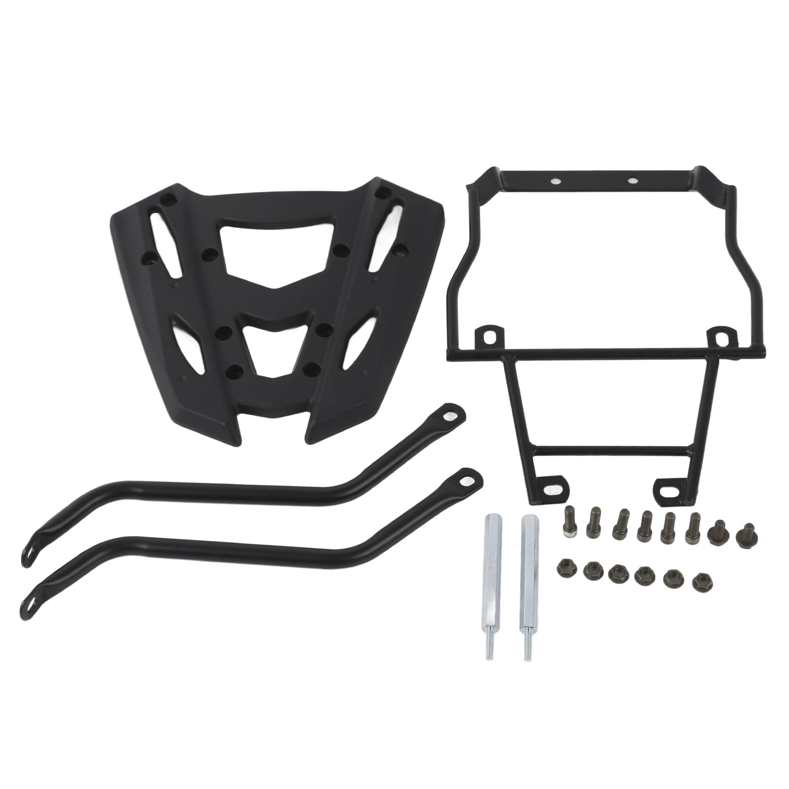 EYNLDS Motorcycle Black Luggage Carrier Rack Support Holder Saddlebag Cargo Shelf Bracket Kit For HYOSUNG GV125S GV 125 S GV 125S - View #9