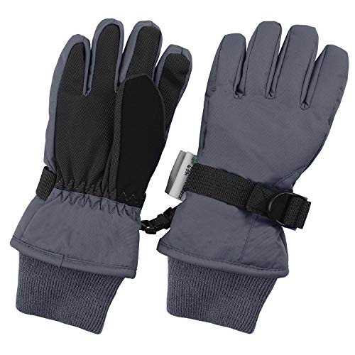 Image of Waterproof Kids Ski Snow Gloves, 100G 3M Thinsulate Warm Winter Boys Girls