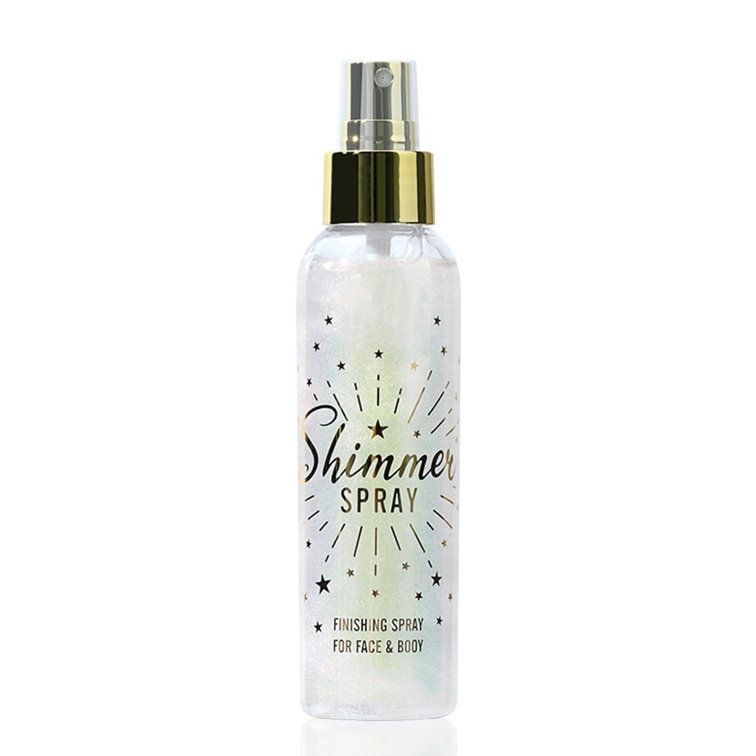Glitter Spray for Hair and Body, Glitter Body Spray, Glitter Spray for Clothes, Quick-Drying Waterproofing Body Shimmer Suitable for Festival Rave
