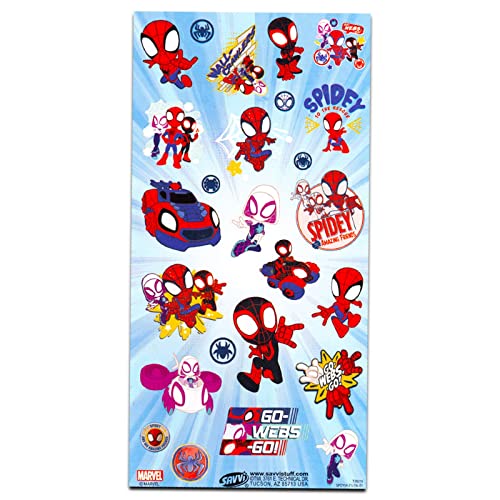 Spiderman Backpack And Lunch Bag Set - Bundle With 11" Spiderman Mini Backpack, Spidey Lunch Box, Water Bottle, Stickers, More | Spiderman Backpack And Lunch Box Toddler #TOP4