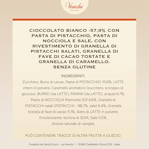 Venchi - Uovo di Cioccolato Chocoviar Pistacchio, 330 Gr, Gusto Cioccolato Bianco e Pasta di Pistacchio, Senza Glutine, con Sorpresa, Collezione Pasqua Venchi, Idea Regalo - Immagine 1