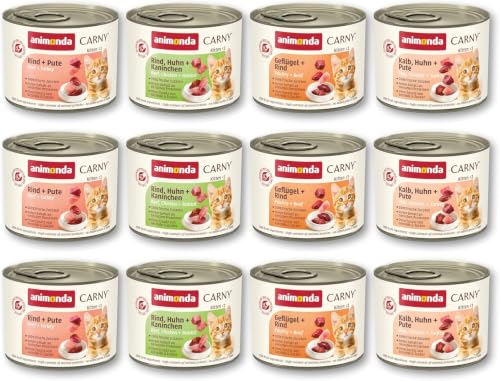 Nourriture Humide pour Chats Carny Kitten Mix Variation...