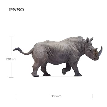 Amazon | PNSO 動物園シーリーズ アフリカ象 Mamman カバ Dunkey