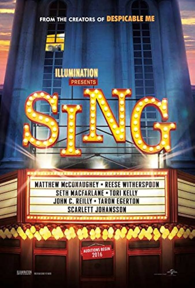 Amazon.co.jp: 映画ポスター 海外版 SING/シング (28 cm x 43 cm