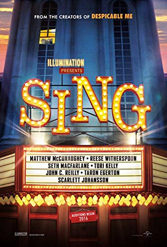 Amazon.co.jp: 映画ポスター 海外版 SING/シング (28 cm x 43 cm