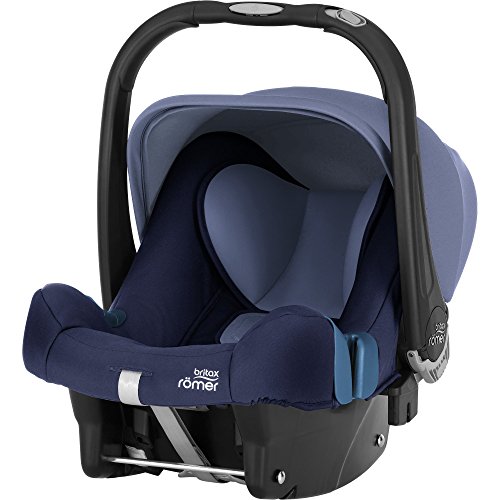 Britax Römer silla de coche BABY-SAFE PLUS II SHR, desde el nacimiento (13 kg máximo), grupo 0+, Moonlight Blue