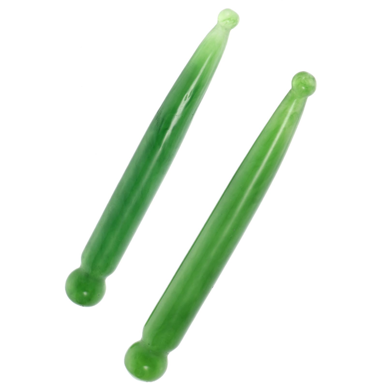 Trigger Point Acupuncture Pen 2Pcs Manual Massage Sticks Resin Tool for Back Muscle Tension and Shiatsu Massage