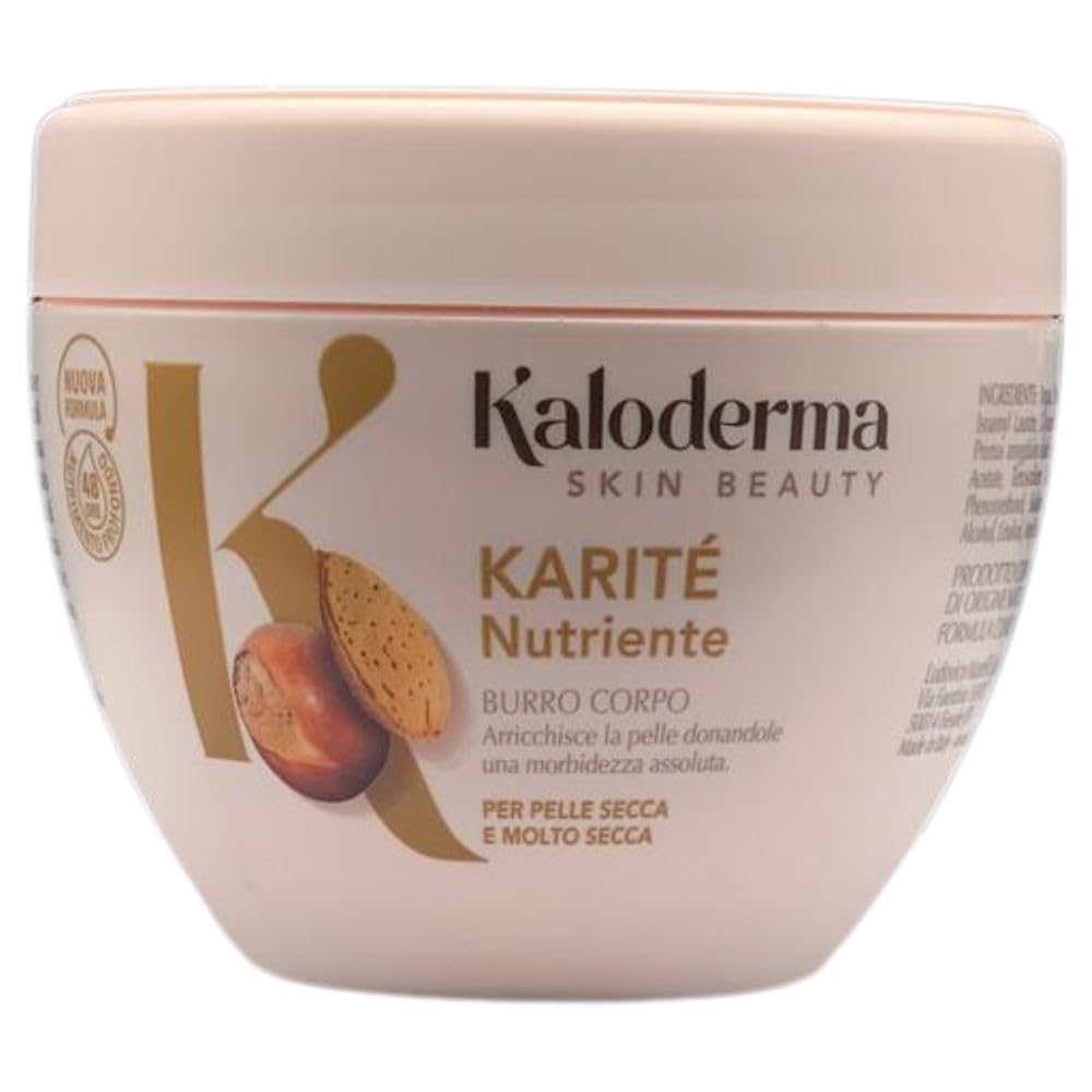 2X Burro Corpo Nutriente Karité, per Pelle Secca e Molto Secca, 300ml