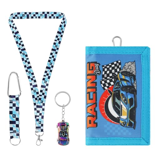 GmeDhc Brustbeutel Kinder, Geldbeutel, Portemonnaie mit Schlüsselanhänger und Schlüsselband, für Jungen Mädchen Kinder