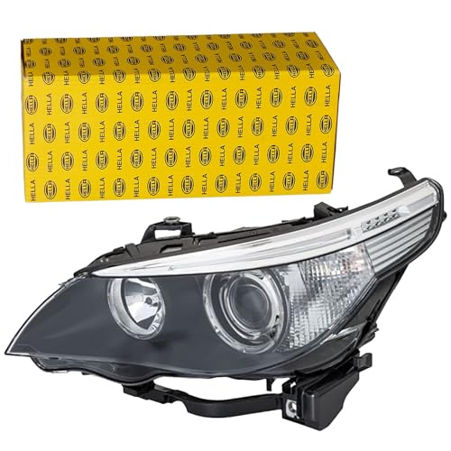 HELLA 1EL 163 073-011 Halogen/Bi-Xenon Scheinwerfer - BMW 5er (E60) - ECE/CCC - für Rechtsverkehr - links