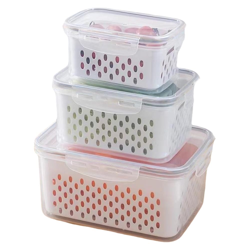 CTRLZS Food-Grade Kitchen Special Fruit Storage Container Suitable for Fruits, Vegetables, Etc.