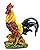 Bellaa 22977 Rooster Statue 12 inch Boho Home Decor Kitchen Gift Outdoor Sculpture Garden Patio Yard Figurine Farmhouse Animal Chicken Hen Sunflower Country Farm Barnyard Cabin Nature Lovers
