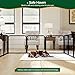 Yaheetech Dog Playpen Outdoor, 24 inch 16 Panels Dog Pen Indoor Heavy Duty Puppy Exercise Pen Metal Pet Fence for RV Camping/Yard/Garden