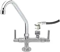 Torneira De Bancada Com Adaptador Para Filtro e Maquina De Lavar, Torneira De Bancada Com Suporte Para Filtro Purificador