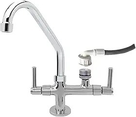 Torneira De Bancada Com Adaptador Para Filtro e Maquina De Lavar, Torneira De Bancada Com Suporte Para Filtro Purificador