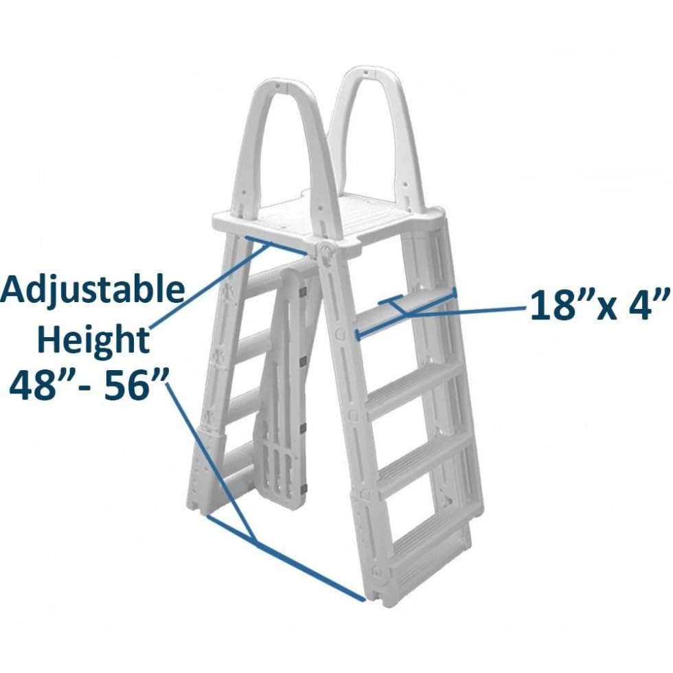 Escalera para piscina elevable y ajustable IJOWEEN miniatura 6