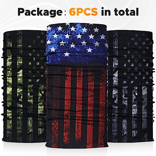 Image of JOEYOUNG Headwear, Bandana, Neck Gaiter Head Wrap Headband Balaclava Magic Scarf