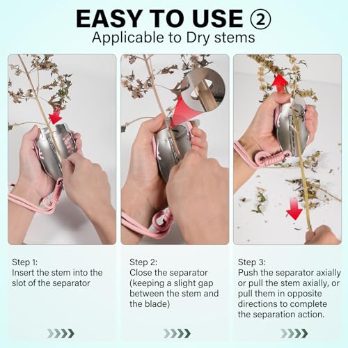 Herramienta manual para despalillar y deshojar con almohadillas antideslizantes miniatura 4