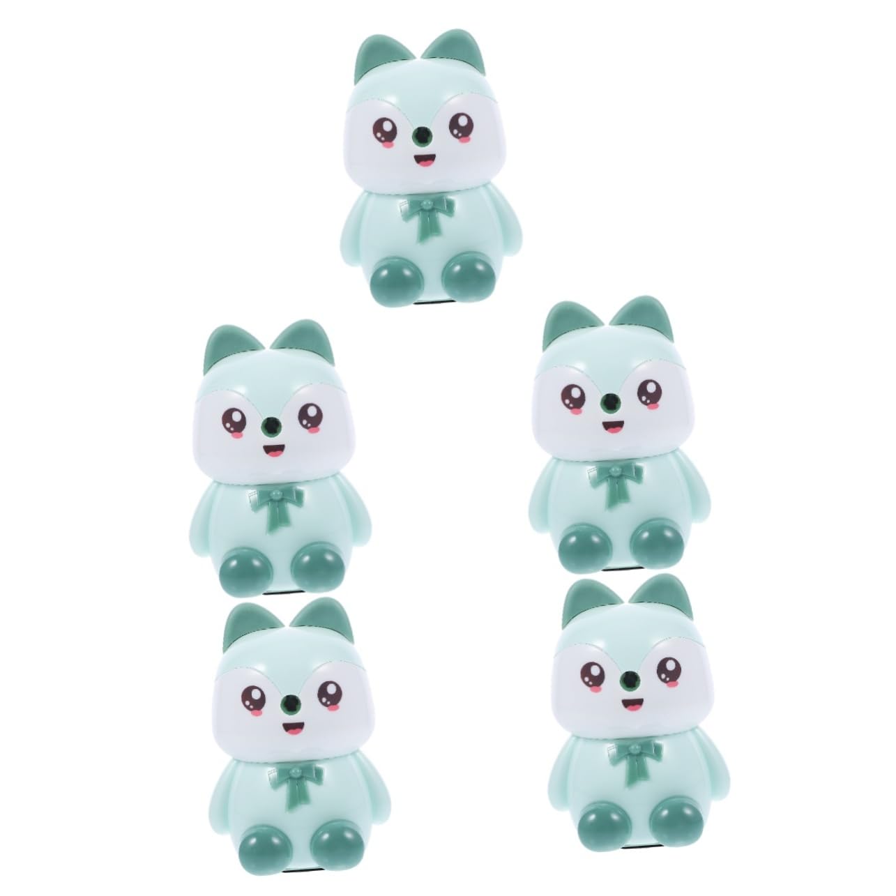 Gadpiparty 5 Piezas Sacapuntas Herramienta De Afilado De Lápiz Pequeña Herramienta Para Afilar Lápices Suministros De Aula El Plastico Verde