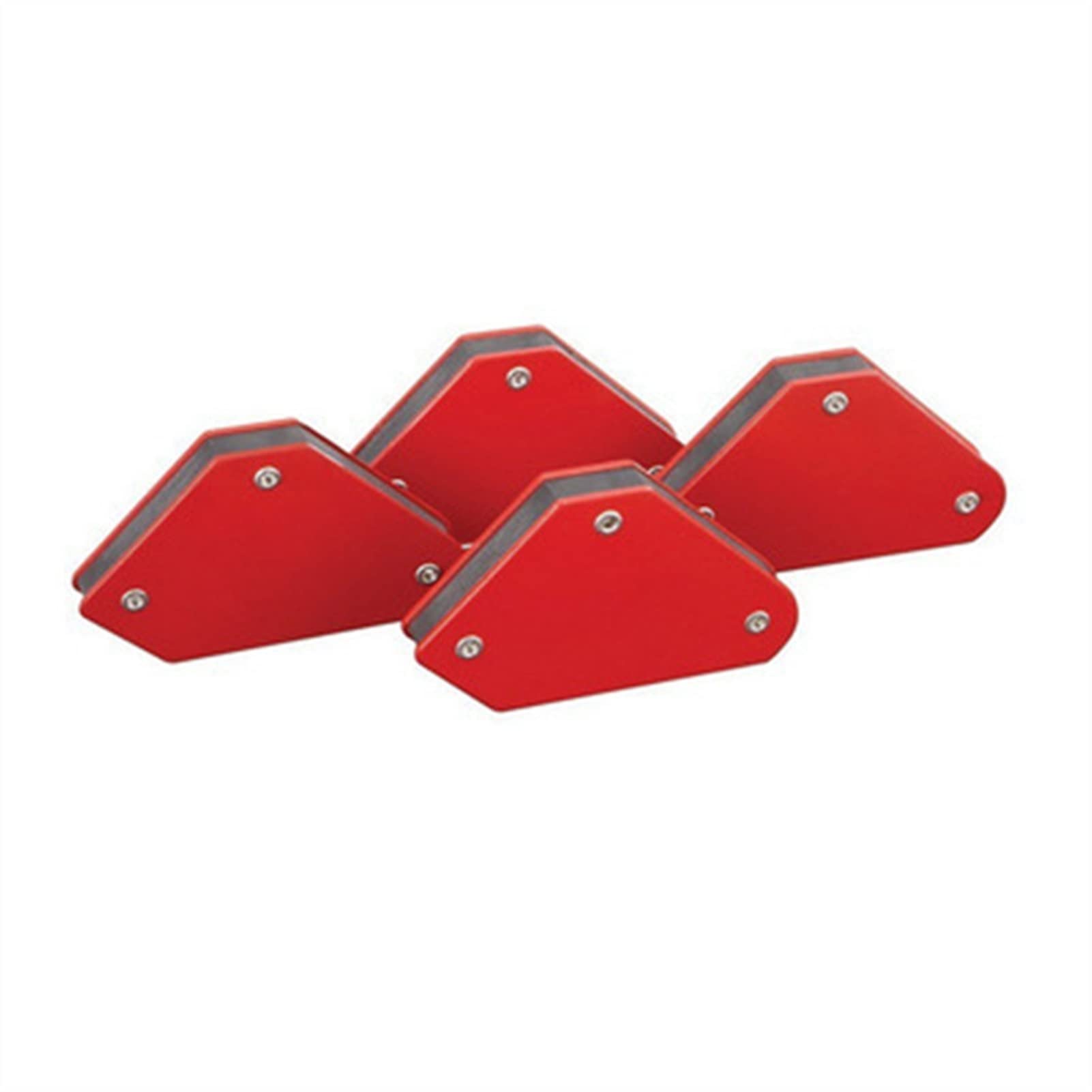 Supporto per saldatura 4 pz/set Magnete di saldatura Magnetico Piazza Titolare Freccia Morsetto 45 90 135 gradi 10 libbre Morsetto Magnetico