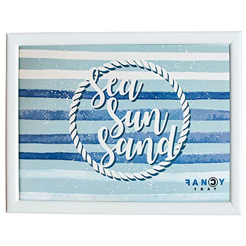 Fancy Tray Home Escritorio Portátil Ordenador, Bandeja Acolchada para Regazo Ergonómica, Comida,...