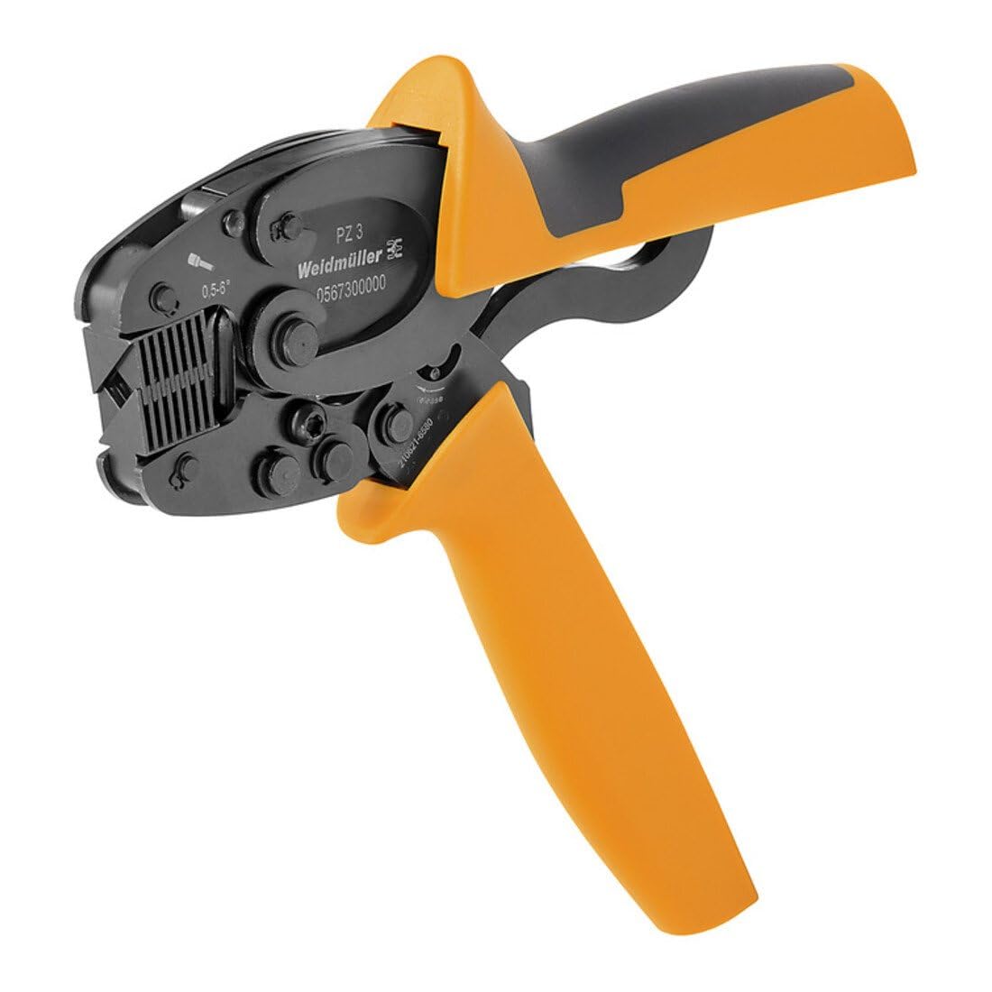 Weidmüller Müller PZ 3 AWG 21 10 Crimp Range 0.5 – 6 mm² Length