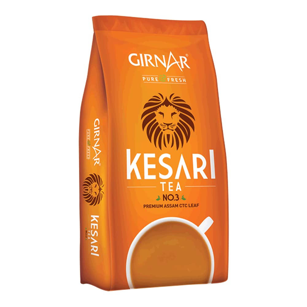 Girnar Kesari Assam Tea Leaf - No.3 (500 gram Pouch)