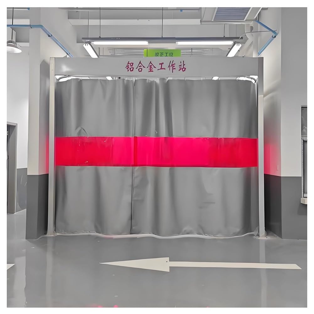 Manta para soldar Ignífuga Cortinas soldadas grandes - 1 paquete Tela ignífuga de fibra de vidrio Acolchado aislante(1.6x2.5m/5.3x8.3ft)